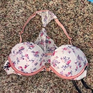 32C racerback Victorias secret lacey bra. NEW